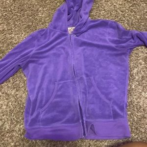 Purple (I love juicy zip up jacket)